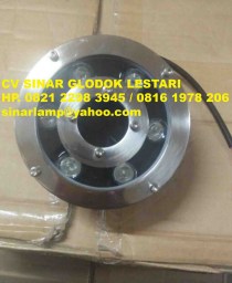 Lampu Kolam Renang 6 watt model Cincin